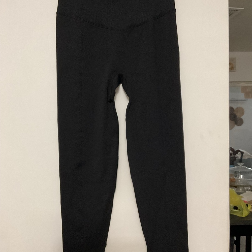 PINK Victoria's Secret Black womens Leggings - Stretchy High Waist
